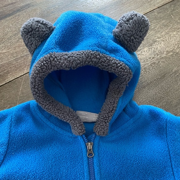 SOLD Columbia Royal Blue Snow Bunting suit, 6-12 months - Picture 3 of 7